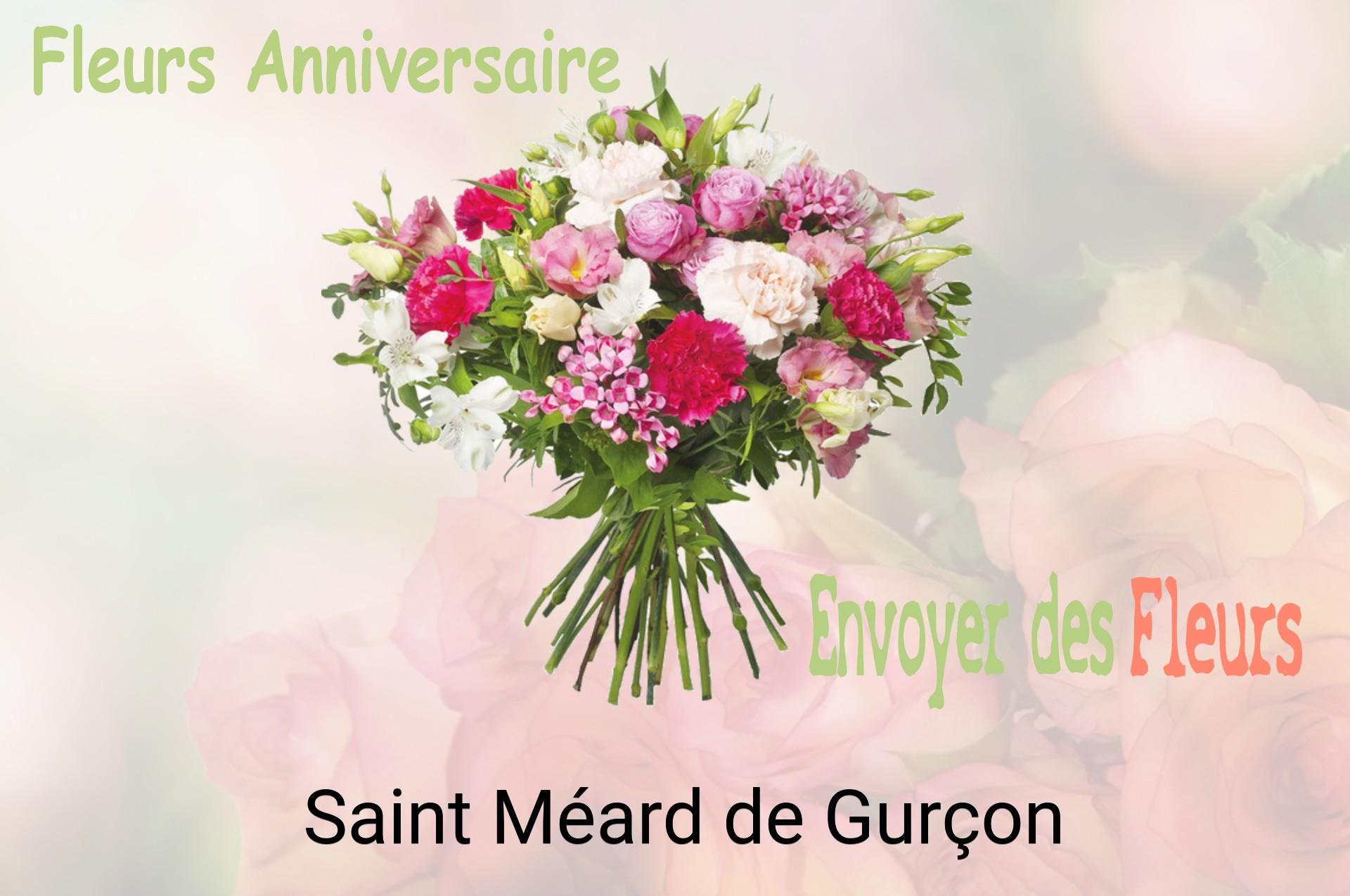 Bouquet de fleurs d’anniversaire livré à Saint-Méard-de-Gurçon